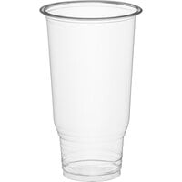 Choice 32 oz. Clear PET Plastic Cold Cup - 50/Pack