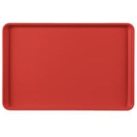MFG Tray 334001 1201 12" x 18" Red Fiberglass Supreme Display Tray