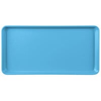MFG Tray 335001 1420 9" x 18" Sky Blue Fiberglass Supreme Display Tray