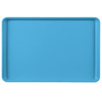 MFG Tray 334001 1420 12" x 18" Sky Blue Fiberglass Supreme Display Tray