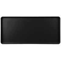 MFG Tray 338007 1669 12 1/2" x 27" Black Fiberglass Supreme Display Tray
