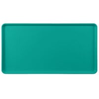 MFG Tray 337001 1311 12 1/2" x 24" Mint Green Fiberglass Supreme Display Tray