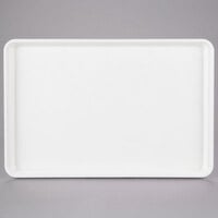MFG Tray 334001 1537 12" x 18" White Fiberglass Supreme Display Tray