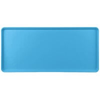 MFG Tray 338001 1420 12 1/2" x 27" Sky Blue Fiberglass Supreme Display Tray