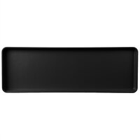 MFG Tray 333007 1669 9" x 26" Black Fiberglass Supreme Display Tray