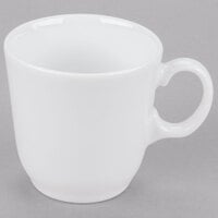 Libbey 911194030 Reflections 7 oz. Aluma White Porcelain Tall Tea Cup - 36/Case