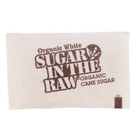 Sugar In The Raw Organic White Sugar 3.5 Gram Packet - 1000/Case