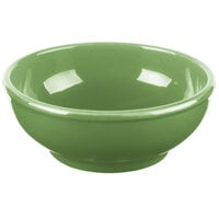 Libbey 903046003 Cantina 18 oz. Sage Uncarved Porcelain Oatmeal Bowl - 12/Case