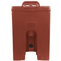 Cambro 500LCDPL402 Camtainer 4.75 Gallon Brick Red Insulated Soup Carrier