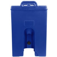 Cambro 250LCDPL186 Camtainer 2.5 Gallon Navy Blue Insulated Soup Carrier