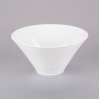 Libbey BW-5108 Chef's Selection II 45 oz. Ultra Bright White Porcelain Normandy Bowl - 12/Case