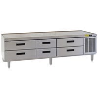 Delfield F2987P 87" 6 Drawer Refrigerated Chef Base