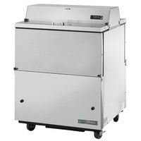 True TMC-34-S-DS-SS-HC 34 1/4" 2 Sided Milk Cooler with Stainless Steel Interior and Exterior