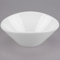 Libbey 905356133 Slenda Perpetua 6 oz. Round Royal Rideau White Porcelain Bowl - 24/Case