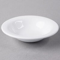 Libbey 905356894 Slenda 4 oz. Royal Rideau White Round Porcelain Fruit Bowl - 36/Case