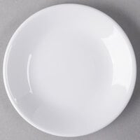 Libbey 905356963 Slenda 6 1/4" Round Royal Rideau White Porcelain Coupe Plate - 36/Case