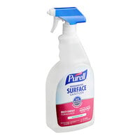 Purell 3341-06-RTL 1 Qt. / 32 fl. oz. Fragrance Free Foodservice Surface Sanitizer - 6/Case