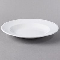 Libbey 905356842 Slenda 18.5 oz. Royal Rideau White Round Porcelain Entree and Pasta Bowl - 12/Case
