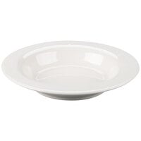Reserve by Libbey 950041148 Cafe Royal 14 oz. Royal Rideau White Deep Porcelain Rimmed Soup Bowl - 12/Case