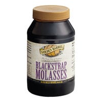 Golden Barrel 1 Qt. Sulfur-Free Blackstrap Molasses - 12/Case