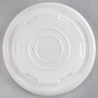 EcoChoice 8 oz. PLA Compostable Plastic Food Cup Vented Lid - 500/Case