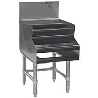Eagle Group LDDR36-19 Spec-Bar Five-Tiered 36" x 29" Liquor Display - Double Speed Rail Alignment
