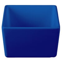 Tablecraft CW4024CBL Contemporary Collection Cobalt Blue 1 Qt. Straight Sided Bowl