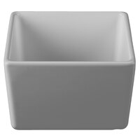 Tablecraft CW4024GY Contemporary Collection Gray 1 Qt. Straight Sided Bowl