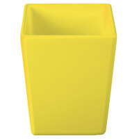 Tablecraft CW4012Y Contemporary Collection Yellow 1.5 Qt. Straight Sided Bowl