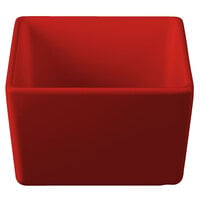 Tablecraft CW4024R Contemporary Collection Red 1 Qt. Straight Sided Bowl
