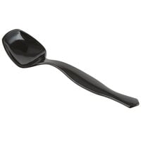 Choice 8 1/2" Black Disposable Plastic Serving Spoon - 72/Case