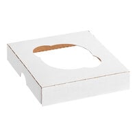 Baker's Mark Reversible Cupcake Insert for 4 1/2" x 4 1/2" Cake Boxes - Standard - Holds 1 Cupcake - 10/Pack