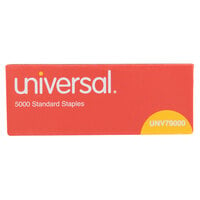 Universal UNV79000 210 Strip Count Standard Chisel Point 5,000 Staple Box
