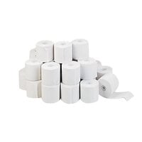 Universal Office UNV35710GN 2 1/4" x 130' White 1-Ply Adding Machine and Calculator 16# Paper Roll - 100/Case
