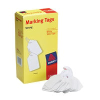 Avery® 12201 2 3/4 inch x 1 11/16 inch White Medium Weight Paper Marking Tag - 1000/Box