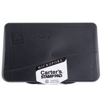Avery® 21281 Carter's 4 1/4" x 2 3/4" Black Pre-Inked Micropore Stamp Pad