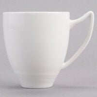 Reserve by Libbey 987659341 Silk 12 oz. Royal Rideau White Porcelain Mug - 36/Case