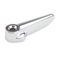 T&S 001637-45 Chrome Plated Lever Handle with Red Index and Screw
