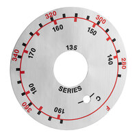 Frymaster 8021470 Label, Dial Plate 135 Series