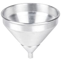 American Metalcraft 1 Qt. (32 oz.) 7 1/4" Funnel with Built-In Strainer 699ST