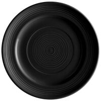 Tuxton CBA-090 Concentrix 9" Black China Plate - 24/Case