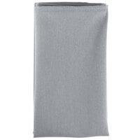 Intedge Gray 65/35 Polycotton Blend Cloth Napkins, 20" x 20" - 12/Pack