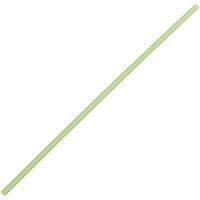 Choice 7 7/8" Green Unwrapped Collins Straw - 500/Pack