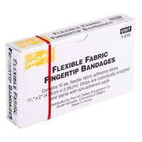 Medique 62612 Medi-First 1 3/4" x 2" Woven Fingertip Bandage - 10/Box
