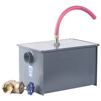 Watts WD-20-A 40 lb. Grease Trap with Partially Automatic Draw-Off