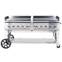Crown Verity MG-72LP 72 inch Portable Outdoor Griddle - Liquid Propane