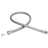 T&S B-0028-H2A 22 3/8" Flexible Stainless Steel Hose Assembly