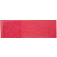 Red Self-Adhering Customizable Paper Napkin Band - 2000/Box
