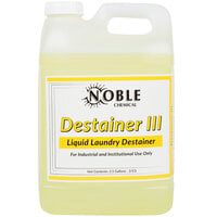 Noble Chemical 2.5 Gallon / 320 oz. Destainer III Concentrated Liquid Laundry Stain Remover - 2/Case