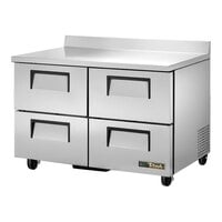 True TWT-48D-4-ADA-HC 48 3/8" ADA Compliant Worktop Refrigerator with Four Drawers